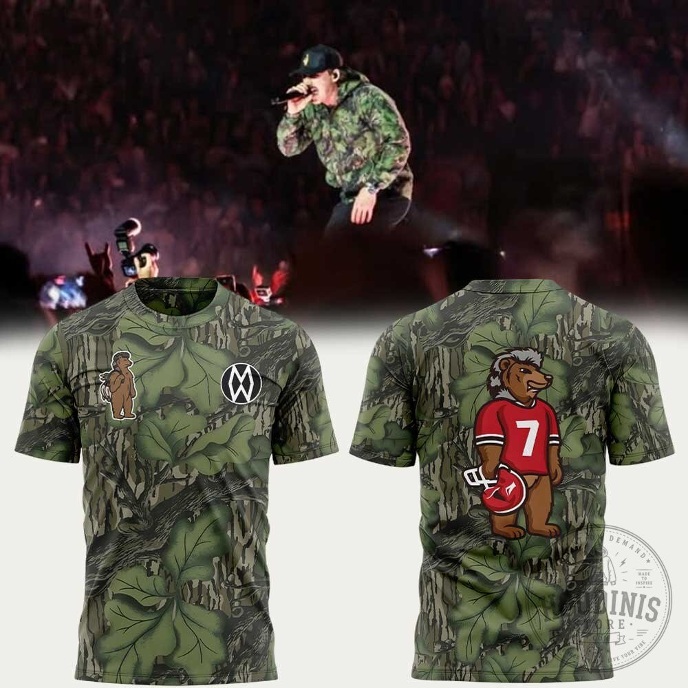 Morgan Wallen Shirt Last Night In Tuscaloosa Alabama Concert Camouflage T-Shirt