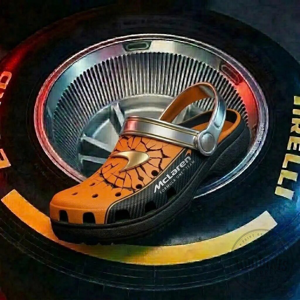 McLaren Racing Formula One Team Clogs Shoes