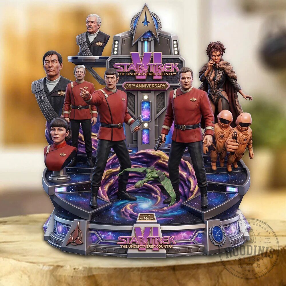 35th Anniversary Acrylic Plaque for Star Trek VI: The Undiscovered Country