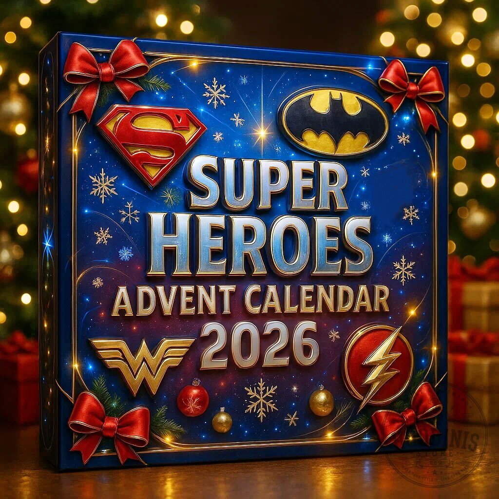 DC Comics Super Heroes Christmas Advent Calendar 2026