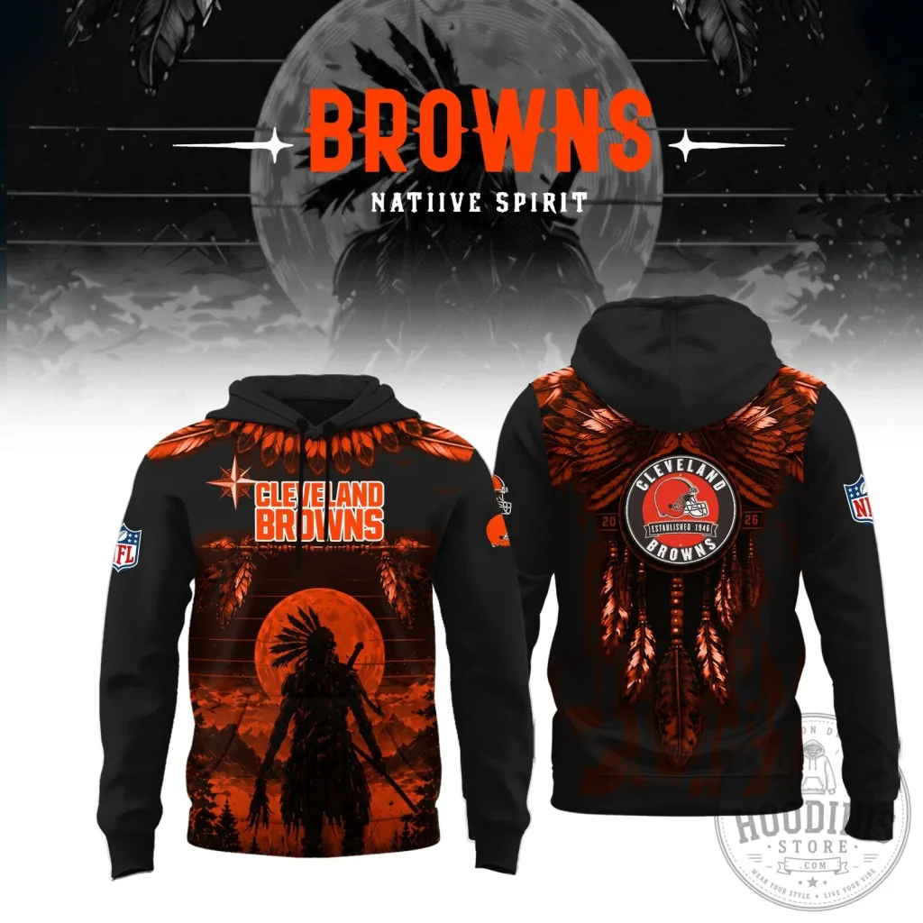 Cleveland Browns Native Spirit Heritage Hoodie
