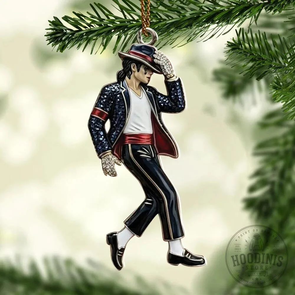 Michael Jackson Smooth Criminal Christmas Tree Ornament