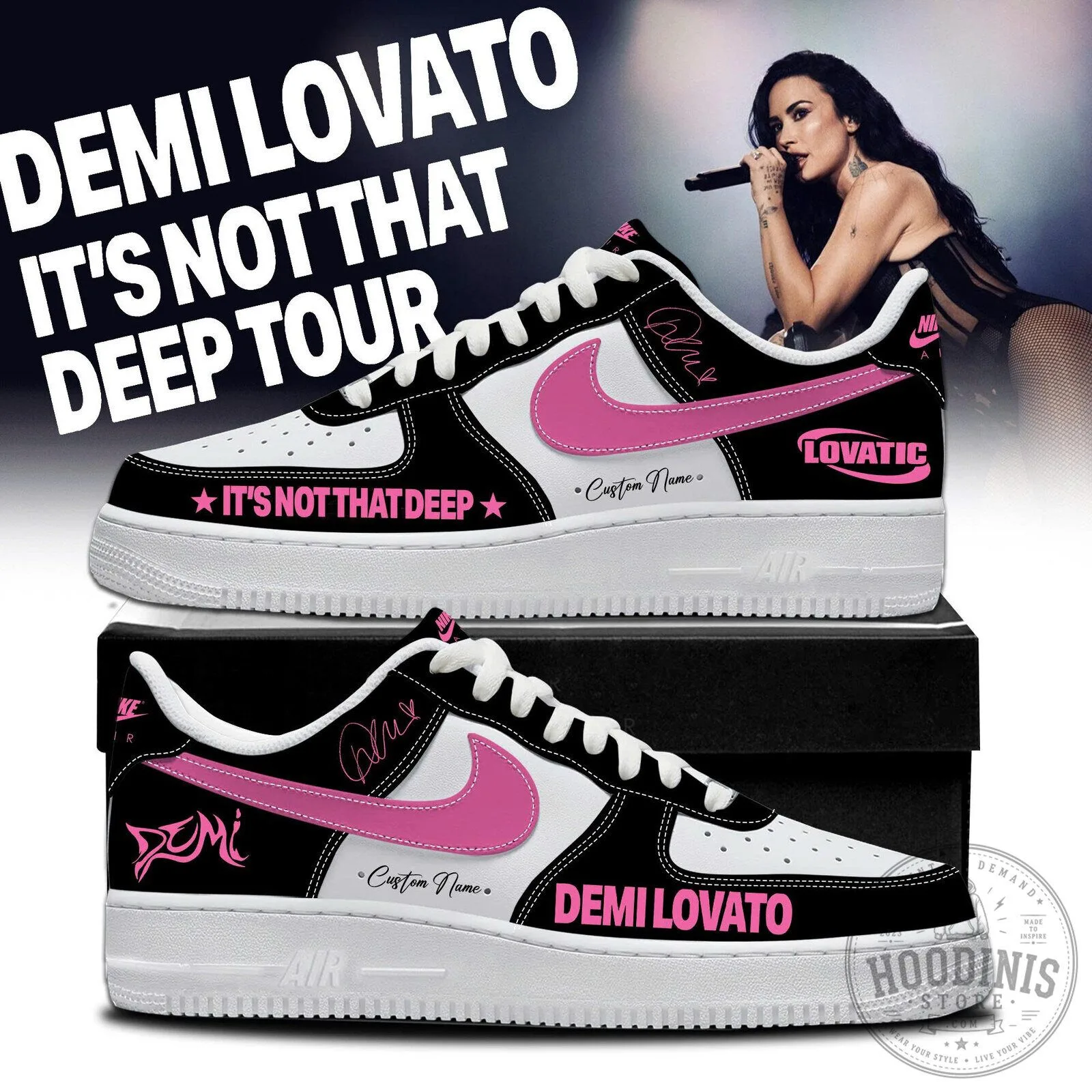 DL "Its Not That Deep" 2026 Tour Limited Edition AF1 Sneakers - BTF Trend