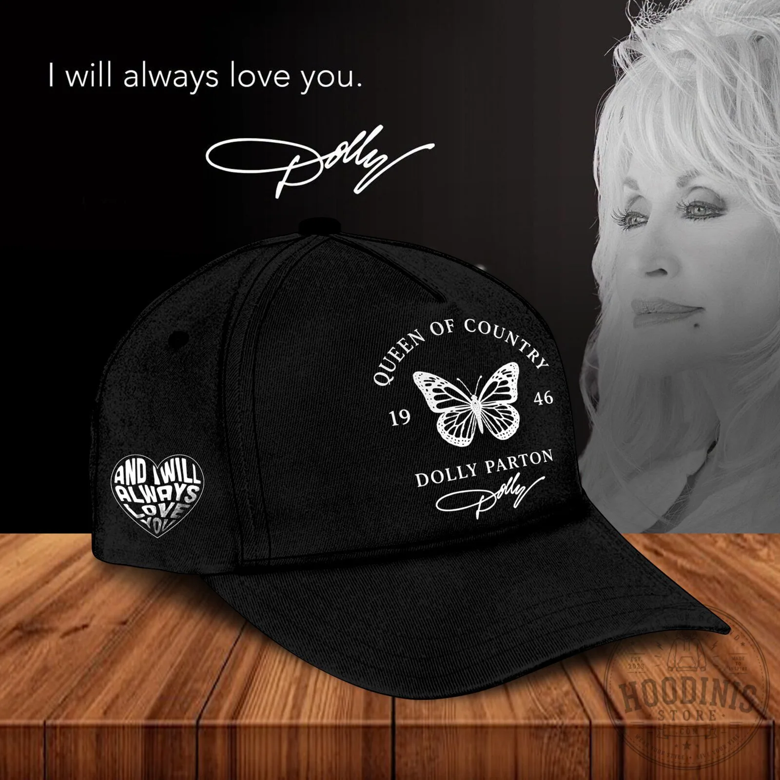 R.I.P Dolly Parton – Thank You For The Memories Limited Edition Cap