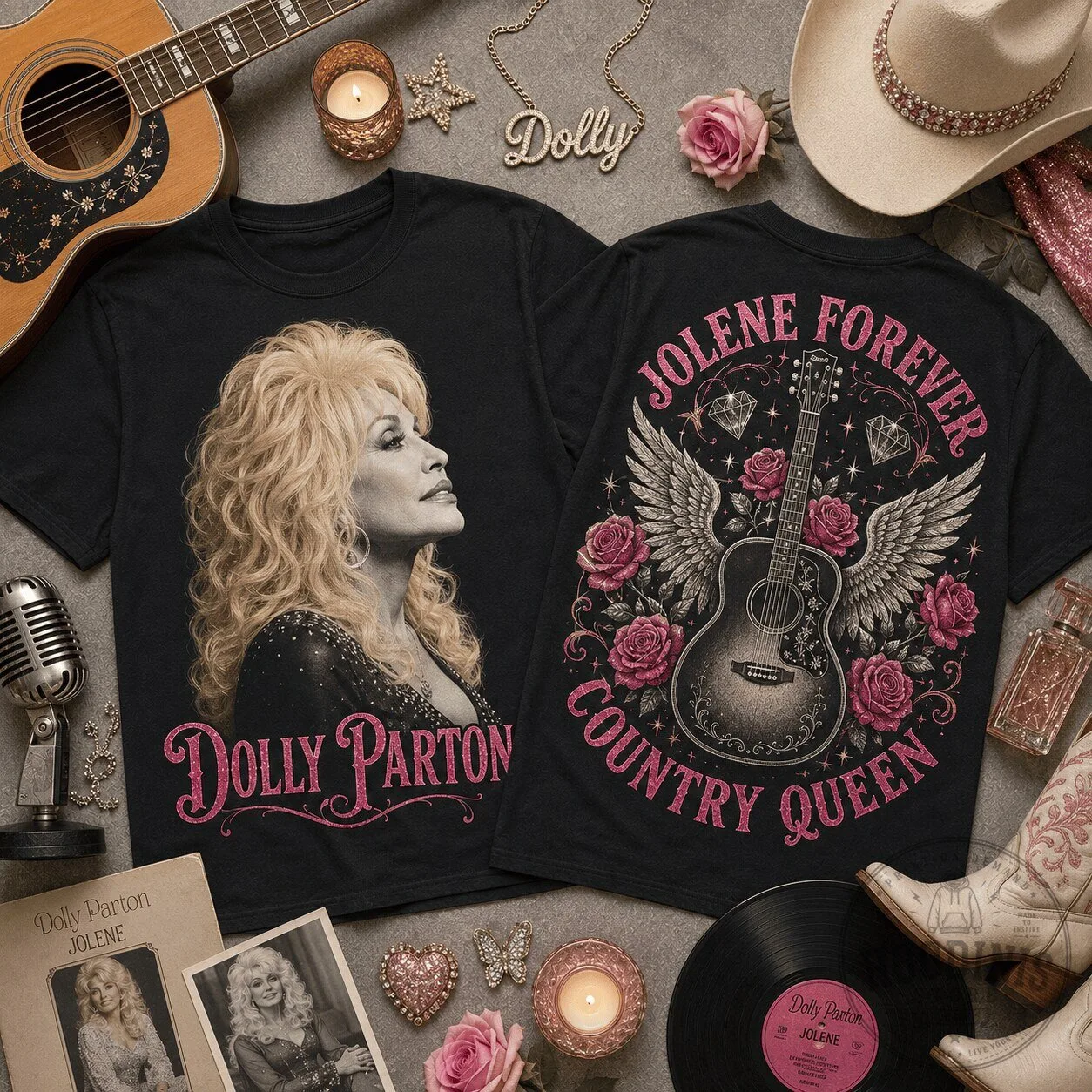 Dolly Parton Shirt Jolene Forever Country Queen Graphic T-Shirt