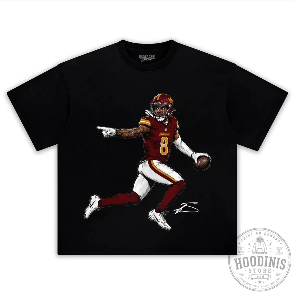Stefon Diggs Washington Commanders Football Player Graphic T-Shirt Stefon Diggs Washington Commanders Football Player Graphic T-Shirt