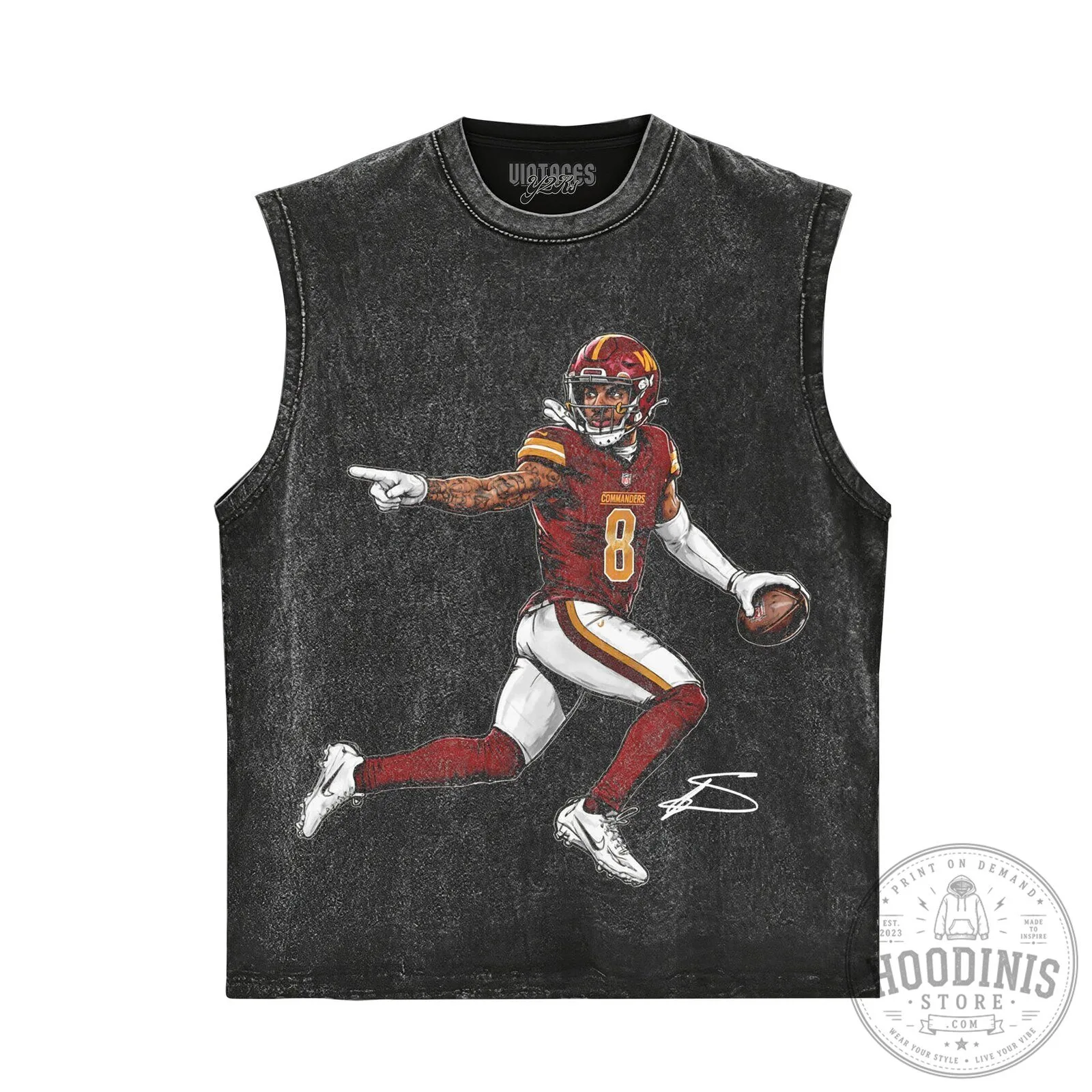 Stefon Diggs Washington Commanders Football Player Graphic T-Shirt 13 Stefon Diggs Washington Commanders Football Player Graphic T-Shirt
