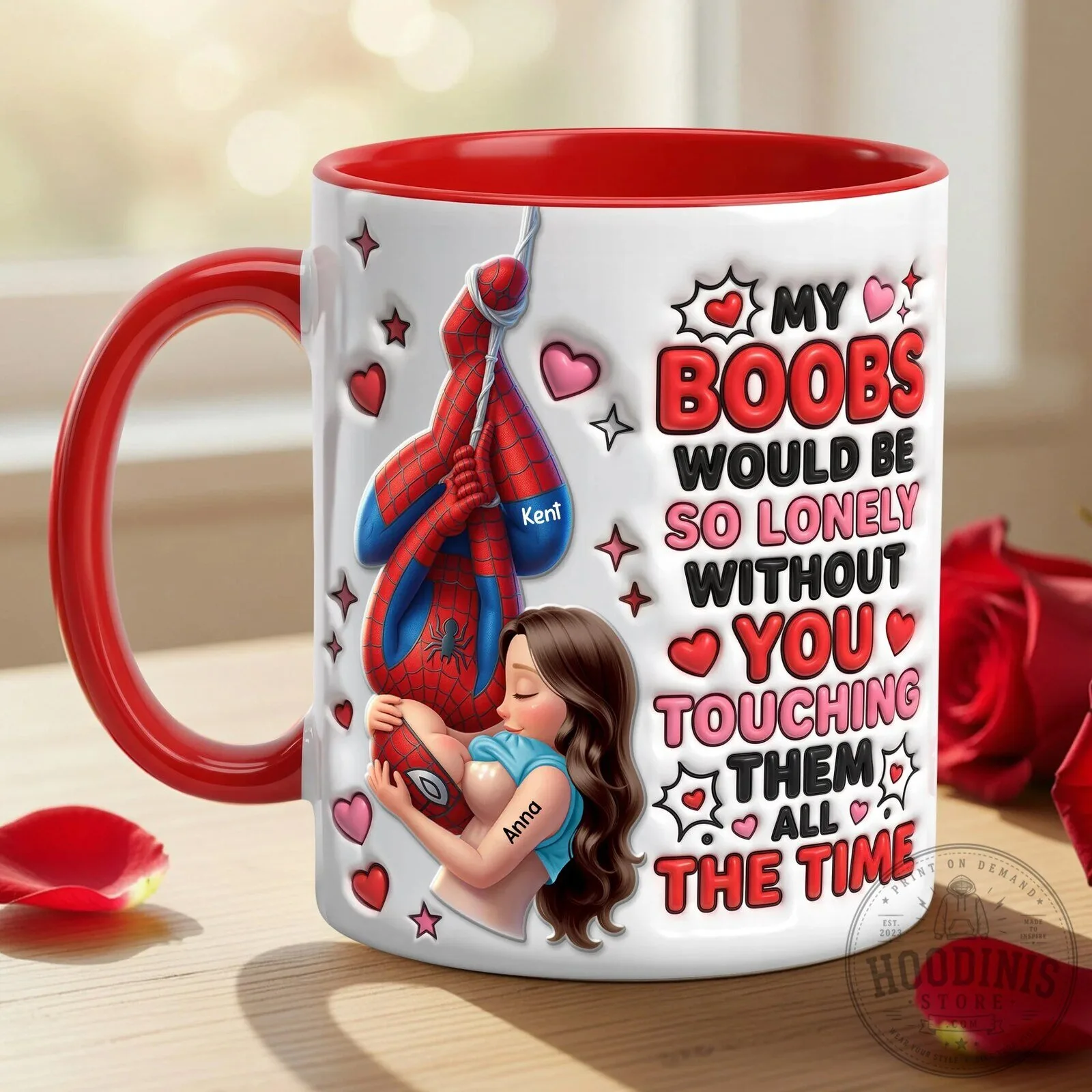 Funny My Boobs Would Be So Lonely Without You Touching Them All The Time Mug 9 Funny My Boobs Would Be So Lonely Without You Touching Them All The Time Mug