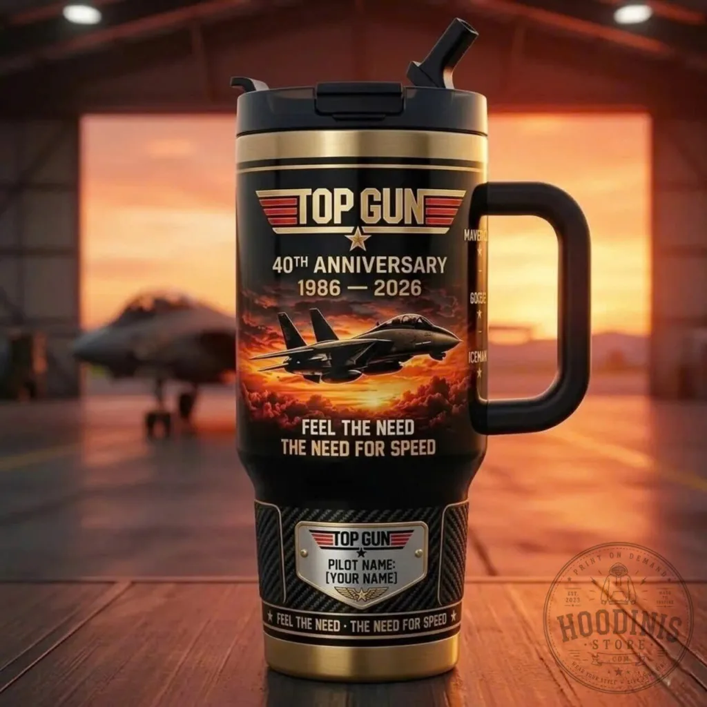 Top Gun 40th Anniversary Feel The Need For Speed Tumbler Top Gun 40th Anniversary Feel The Need For Speed Tumbler
