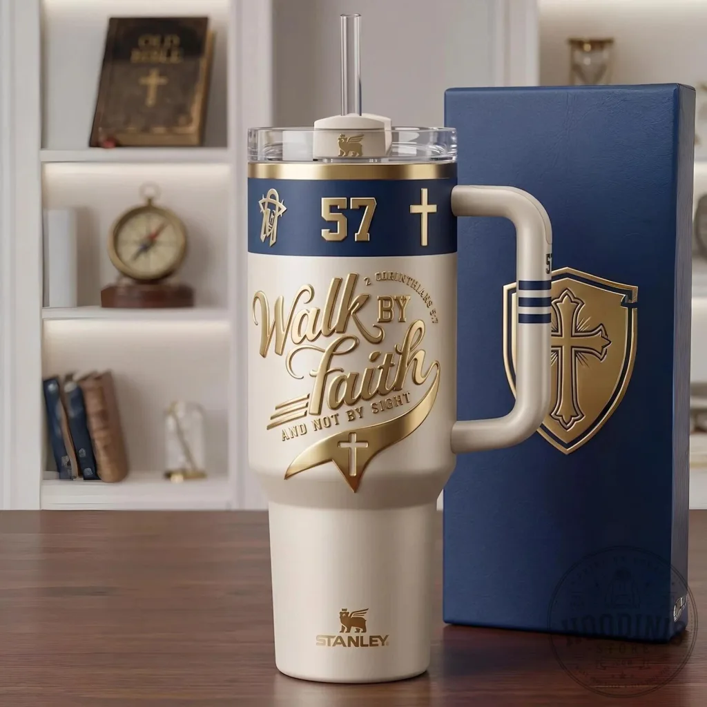 Walk By Faith And Not By Sight Christian Stanley Tumbler