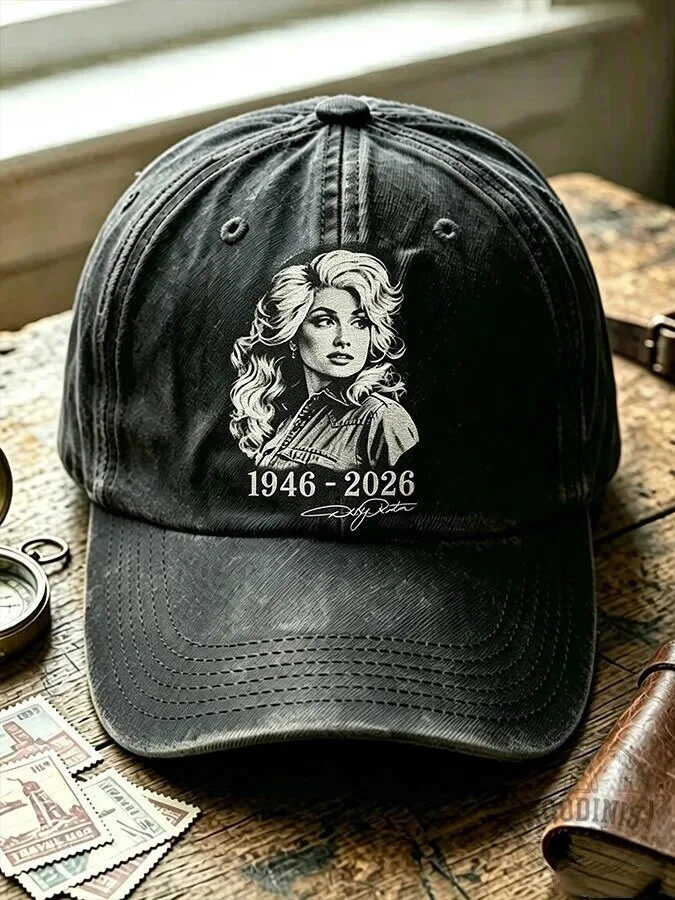 Dolly Parton Country Music Legend Portrait Cap Hat