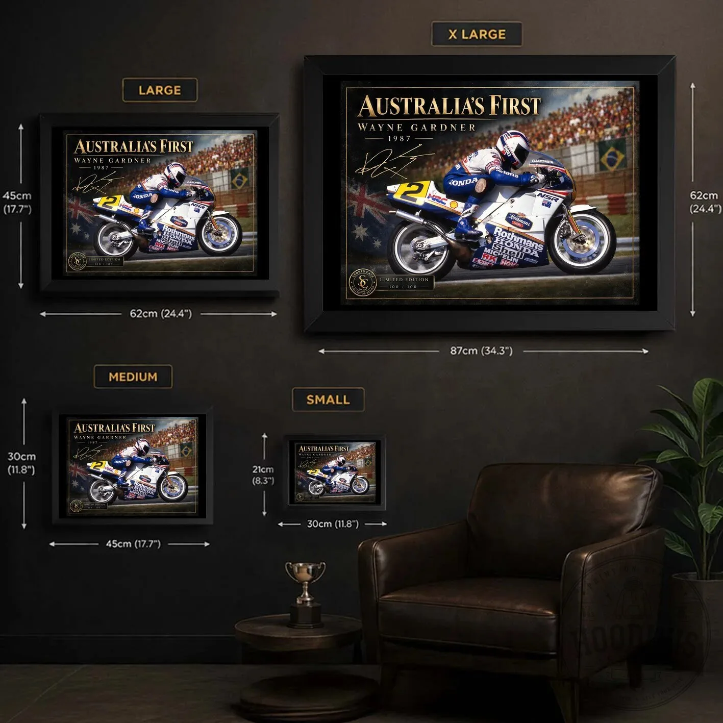 Wayne Gardner 1987 Rothmans Honda NSR Motorcycle Racing Legend Wall Art 16 Wayne Gardner 1987 Rothmans Honda NSR Motorcycle Racing Legend Wall Art