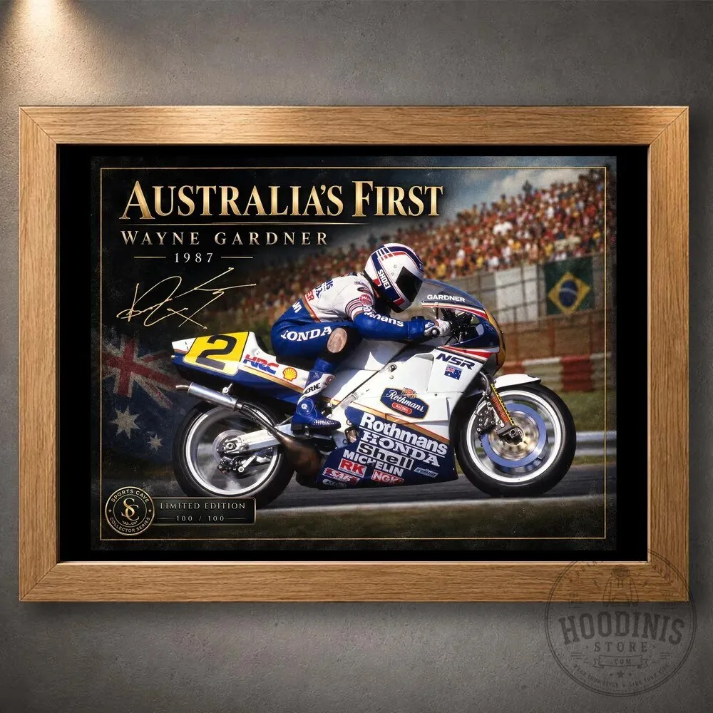 Wayne Gardner 1987 Rothmans Honda NSR Motorcycle Racing Legend Wall Art 17 Wayne Gardner 1987 Rothmans Honda NSR Motorcycle Racing Legend Wall Art