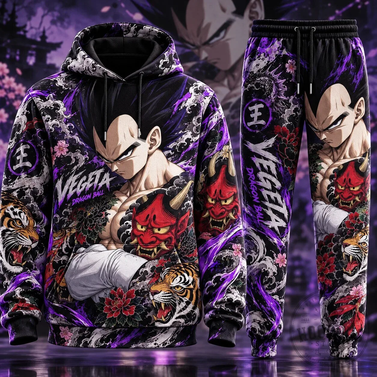 Dragon Ball Son Goku Super Saiyan Hoodie and Sweatpants Set 10 Dragon Ball Son Goku Super Saiyan Hoodie and Sweatpants Set
