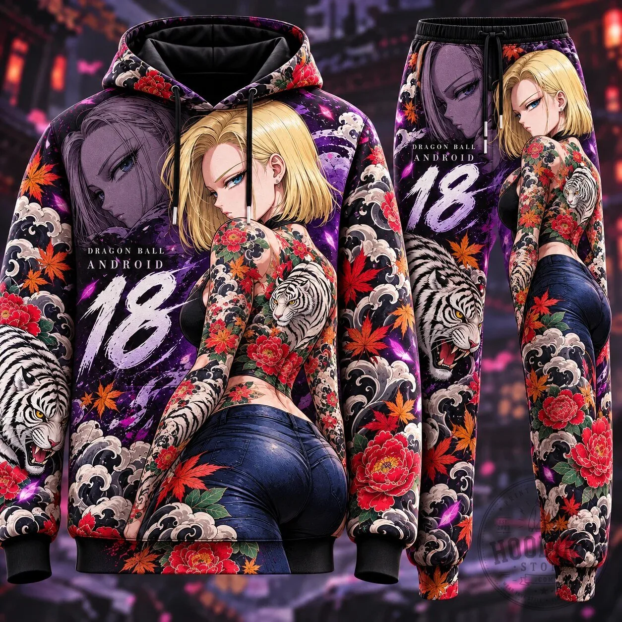 Dragon Ball Son Goku Super Saiyan Hoodie and Sweatpants Set 12 Dragon Ball Son Goku Super Saiyan Hoodie and Sweatpants Set