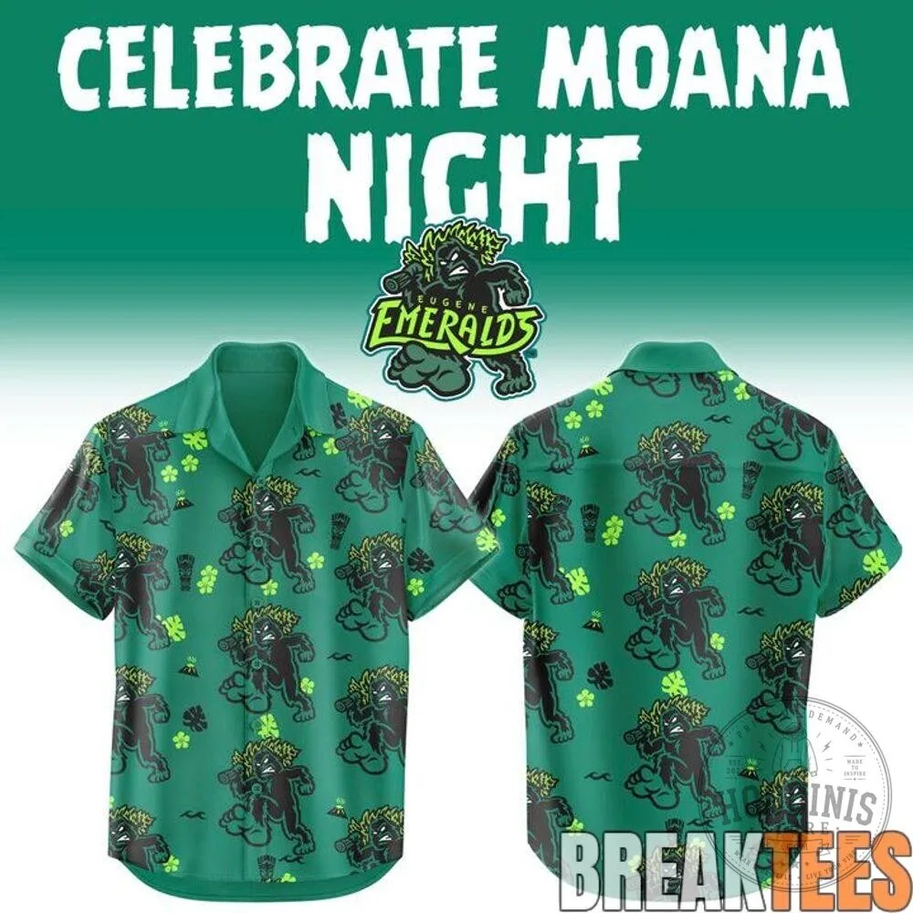 Eugene Emeralds Moana Night Limited Edition Hawaiian Shirt