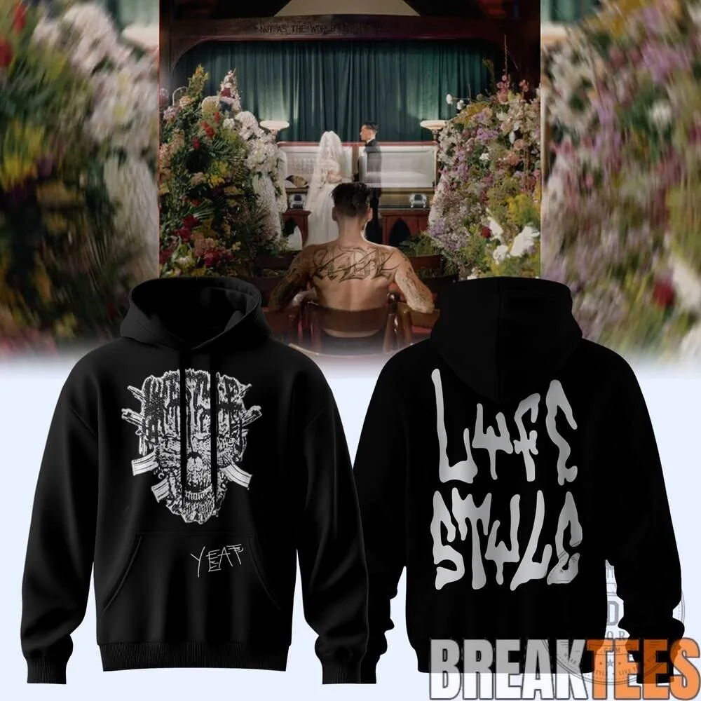 Yeat Lyfe Album Cover Art Black Pullover Hoodie 9 Yeat Lyfe Album Cover Art Black Pullover Hoodie