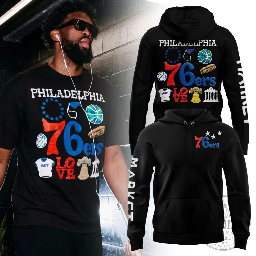76ers NBA x MARKET Limited Edition Shirt