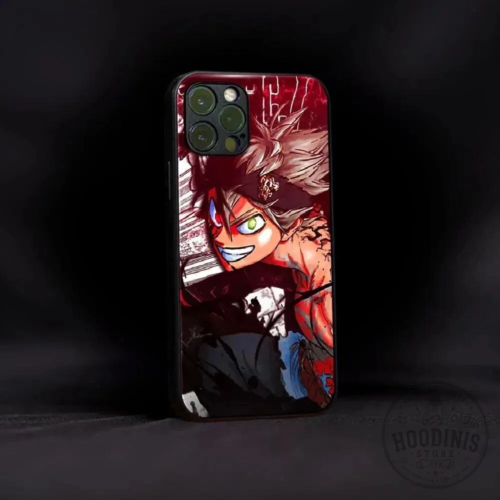 Black Clover Asta Demon Form Anime Manga Fan Art Phone Case 5 Black Clover Asta Demon Form Anime Manga Fan Art Phone Case