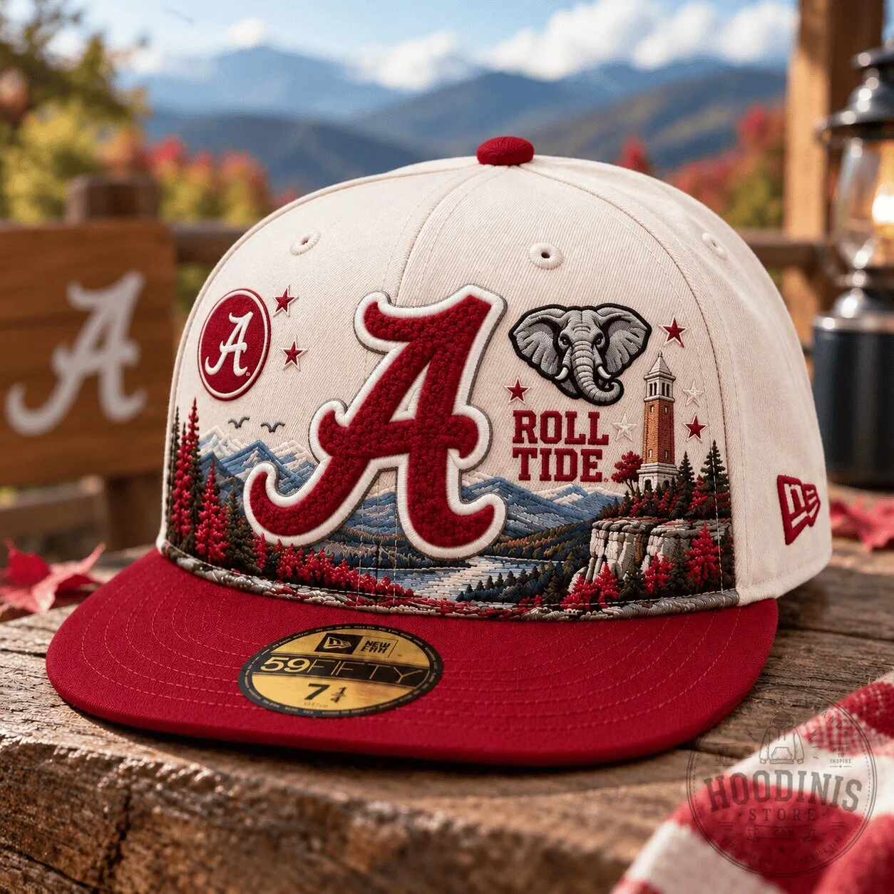Alabama Crimson Tide Roll Tide Baseball Cap Hat