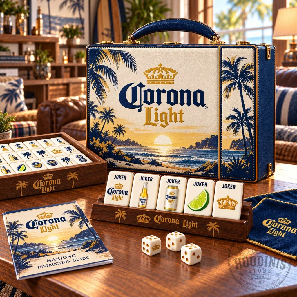 Corona Light Premium Mahjong Set Game Night Edition Corona Light Premium Mahjong Set Game Night Edition