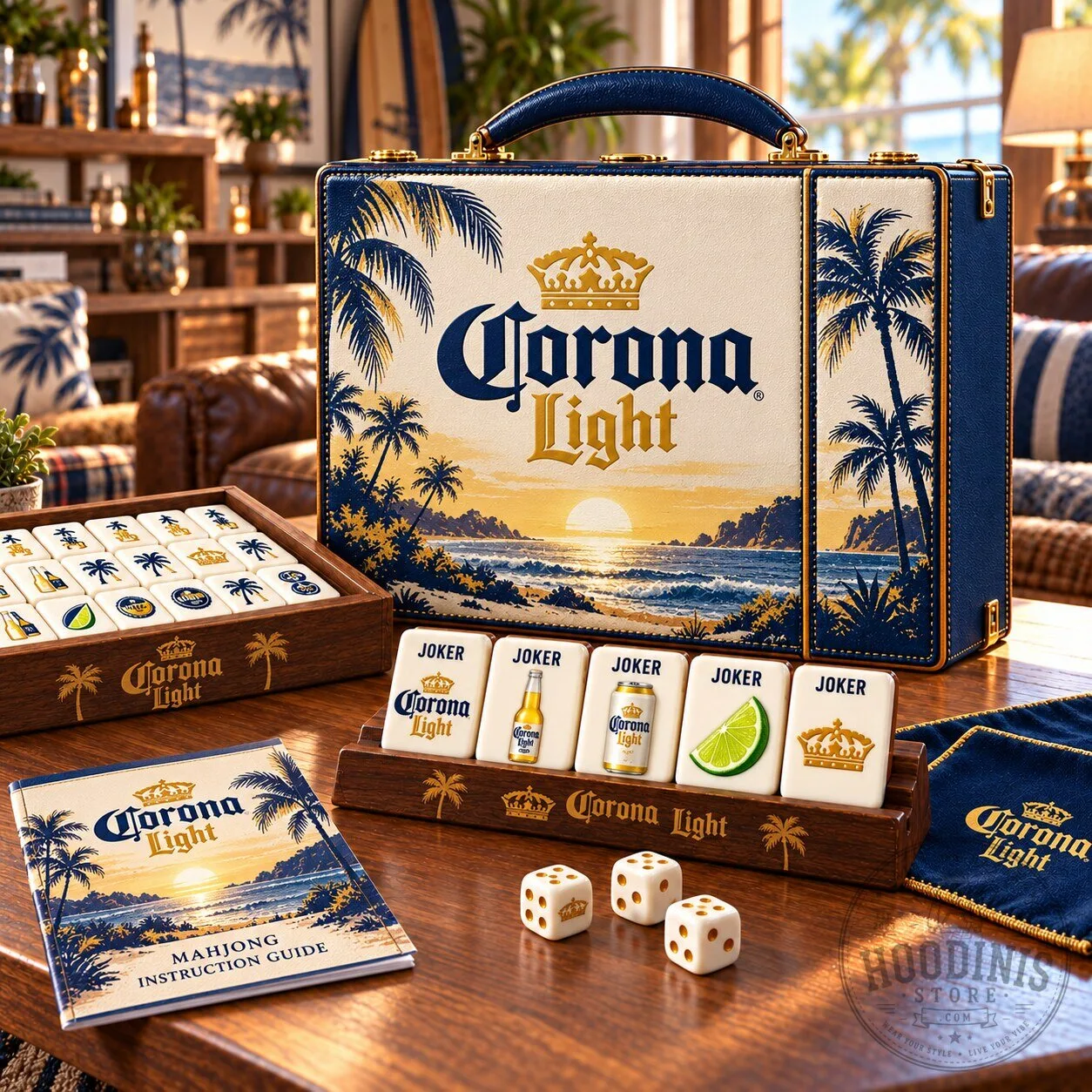 Corona Light Premium Mahjong Set Game Night Edition 5 Corona Light Premium Mahjong Set Game Night Edition