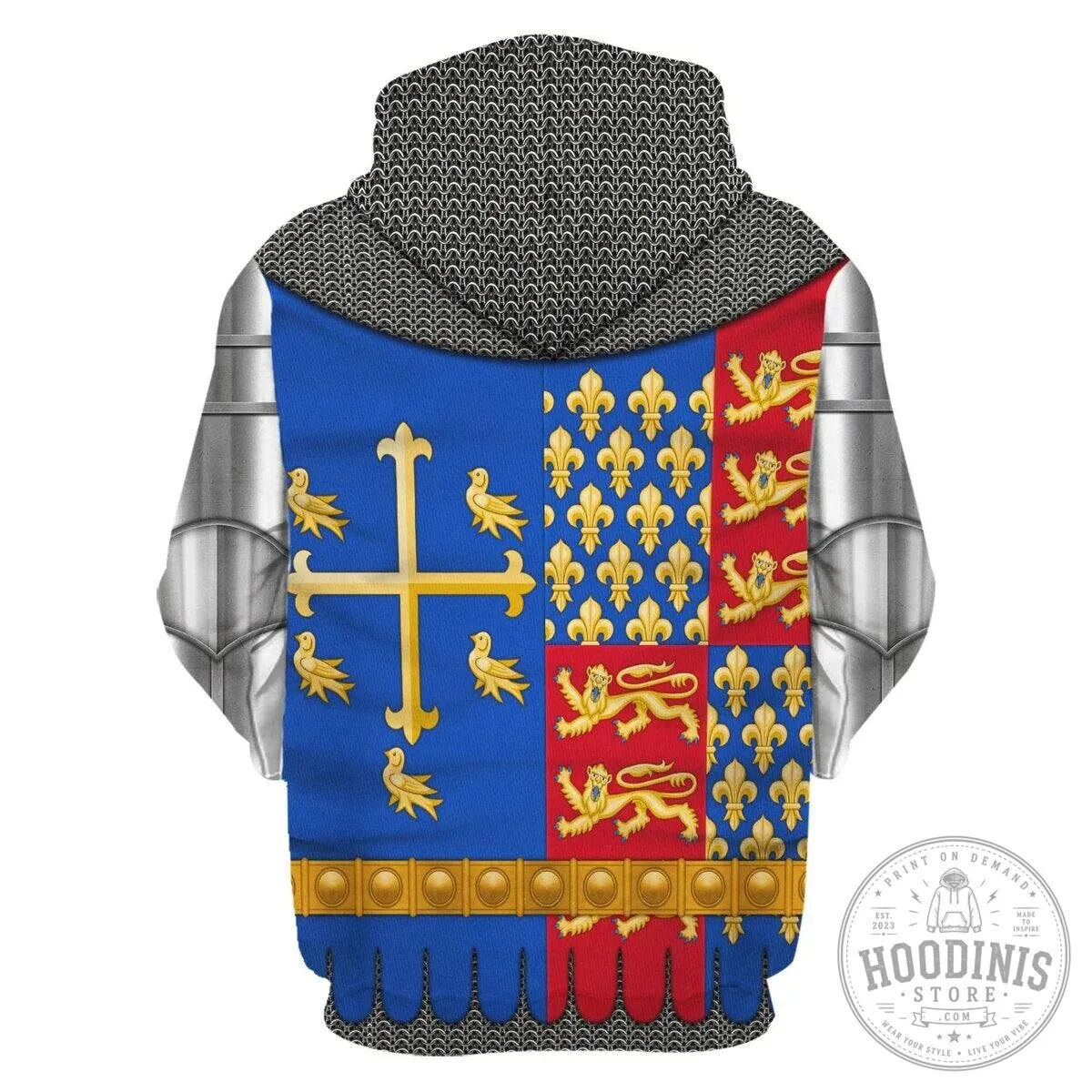 Richard II of England Medieval Knight Armor Costume Hoodie Sweatshirt 23 Richard II of England Medieval Knight Armor Costume Hoodie Sweatshirt