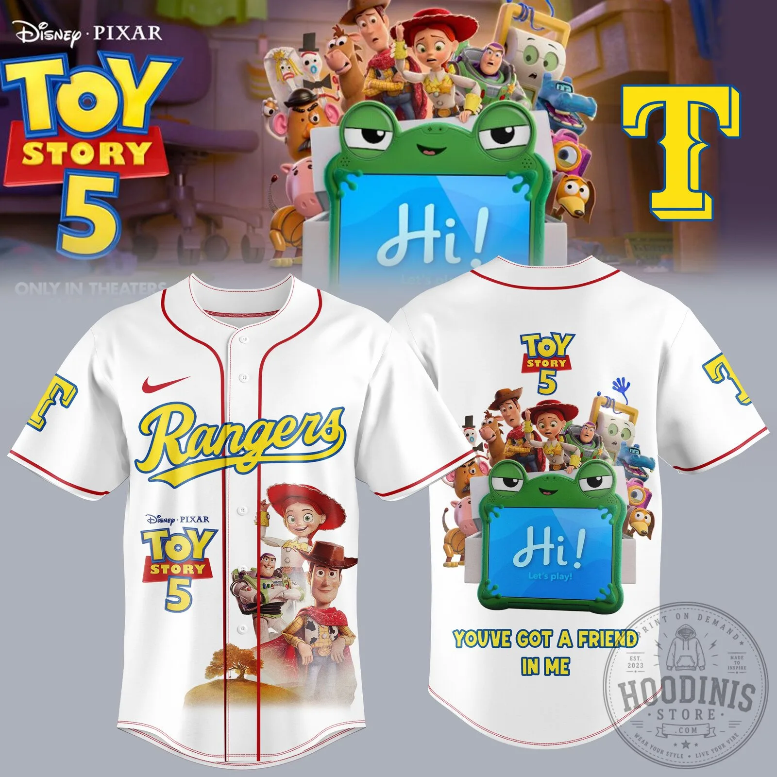 Toy Story Night 2026 Baseball Jersey by TR