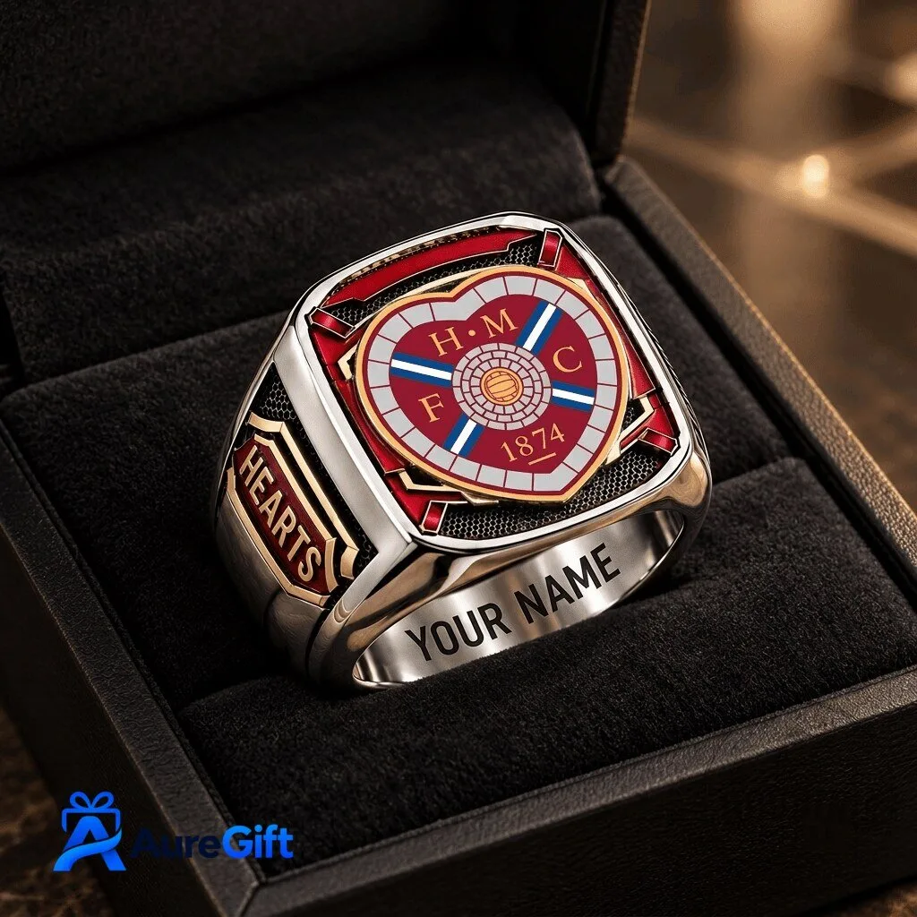 Scottish Premiership Fan Ring for Heart of Midlothian Football Club Supporters