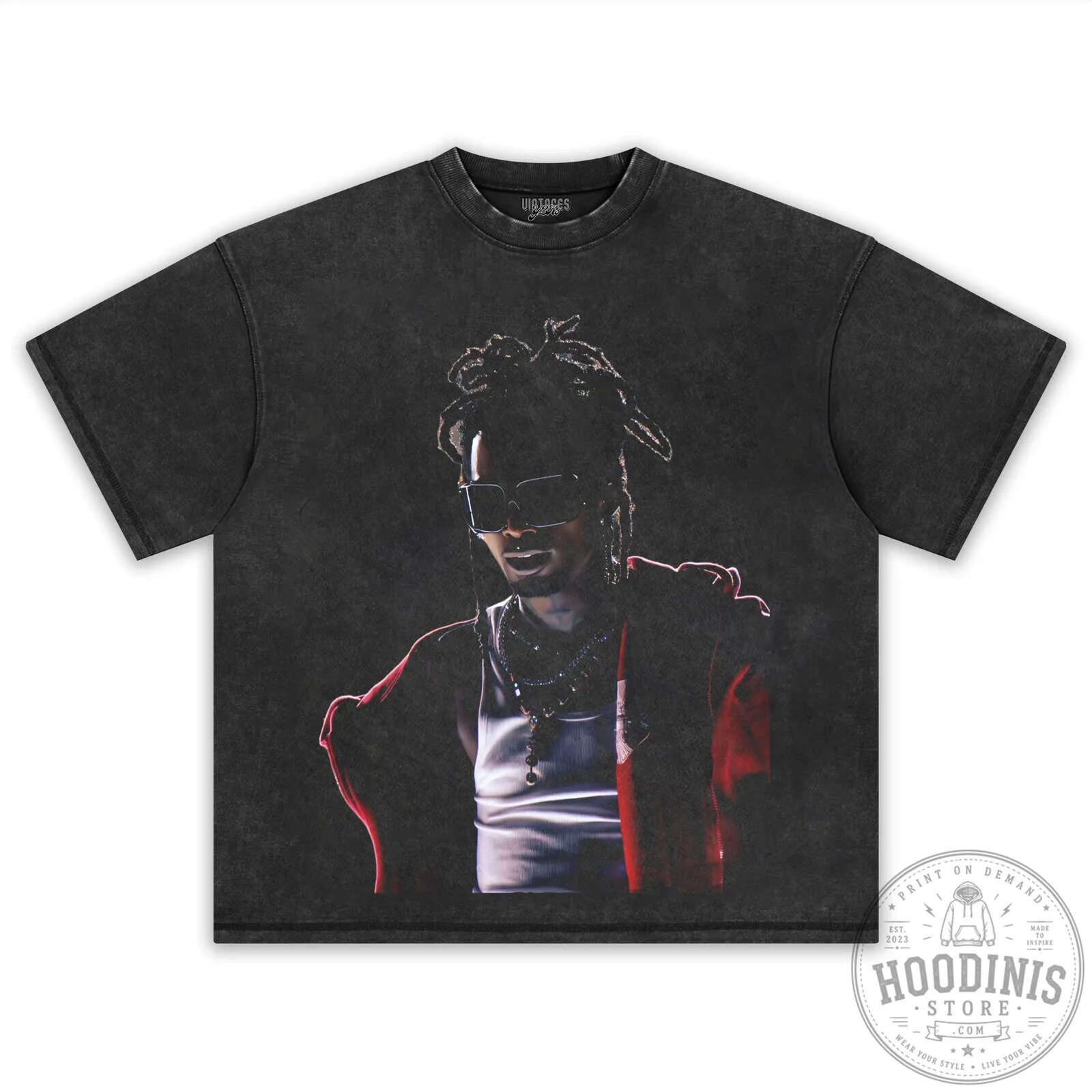 Black T-Shirt for Fans of Playboi Carti's Music 11 Black T-Shirt for Fans of Playboi Carti