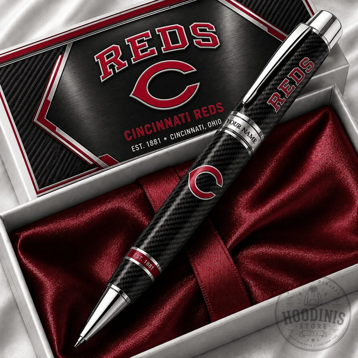Cincinnati Reds Baseball Team Personalized Ballpoint Pen