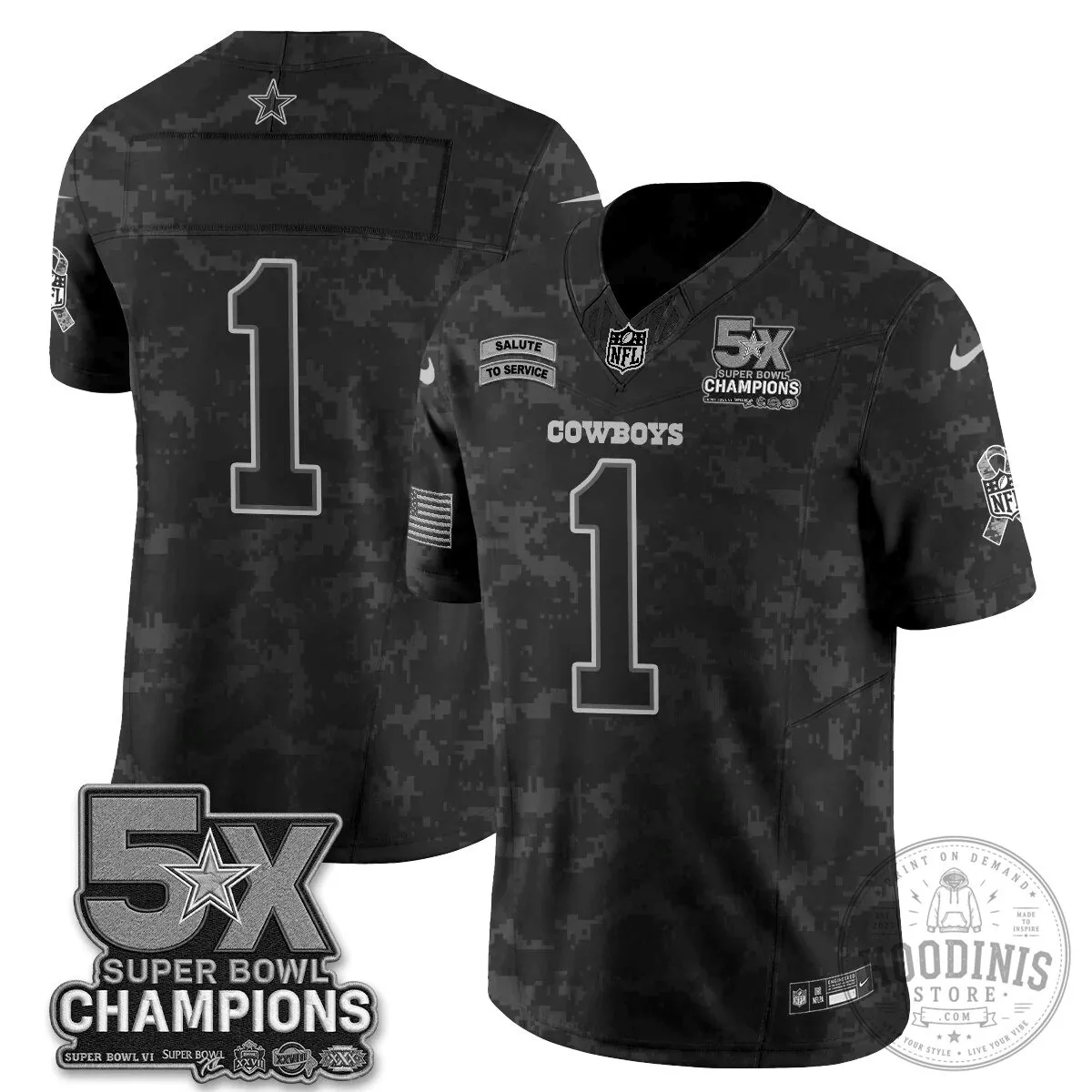 Dallas Cowboys CeeDee Lamb Salute To Service Super Bowl Champions Football Jersey 78 Dallas Cowboys CeeDee Lamb Salute To Service Super Bowl Champions Football Jersey