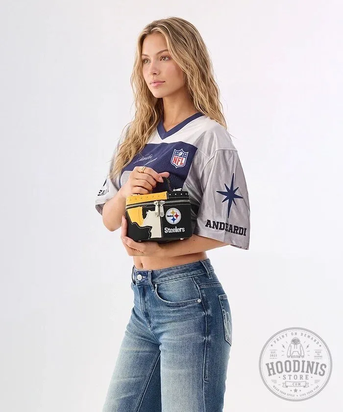 Pittsburgh Steelers Football Team Western Canvas Crossbody Bag Purse 10 Pittsburgh Steelers Football Team Western Canvas Crossbody Bag Purse