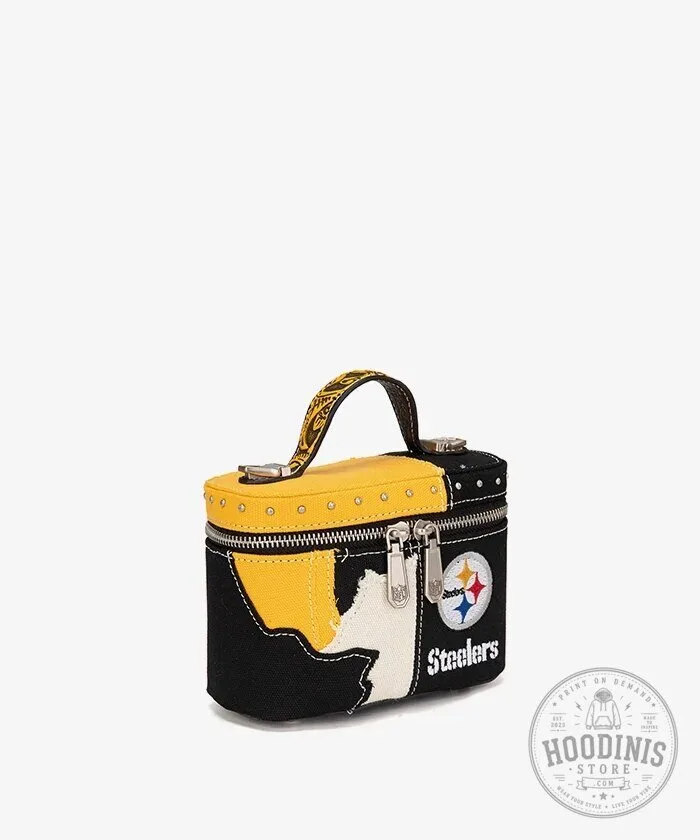 Pittsburgh Steelers Football Team Western Canvas Crossbody Bag Purse 12 Pittsburgh Steelers Football Team Western Canvas Crossbody Bag Purse