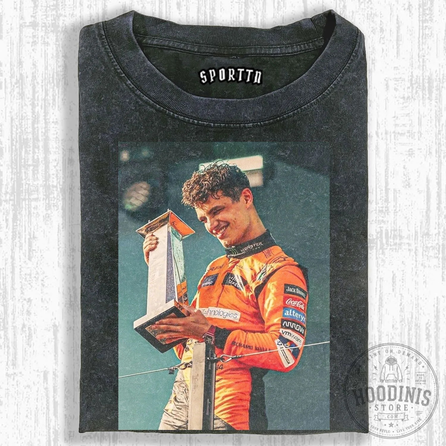 Formula 1 Racing Champion T-Shirt featuring Lando Norris