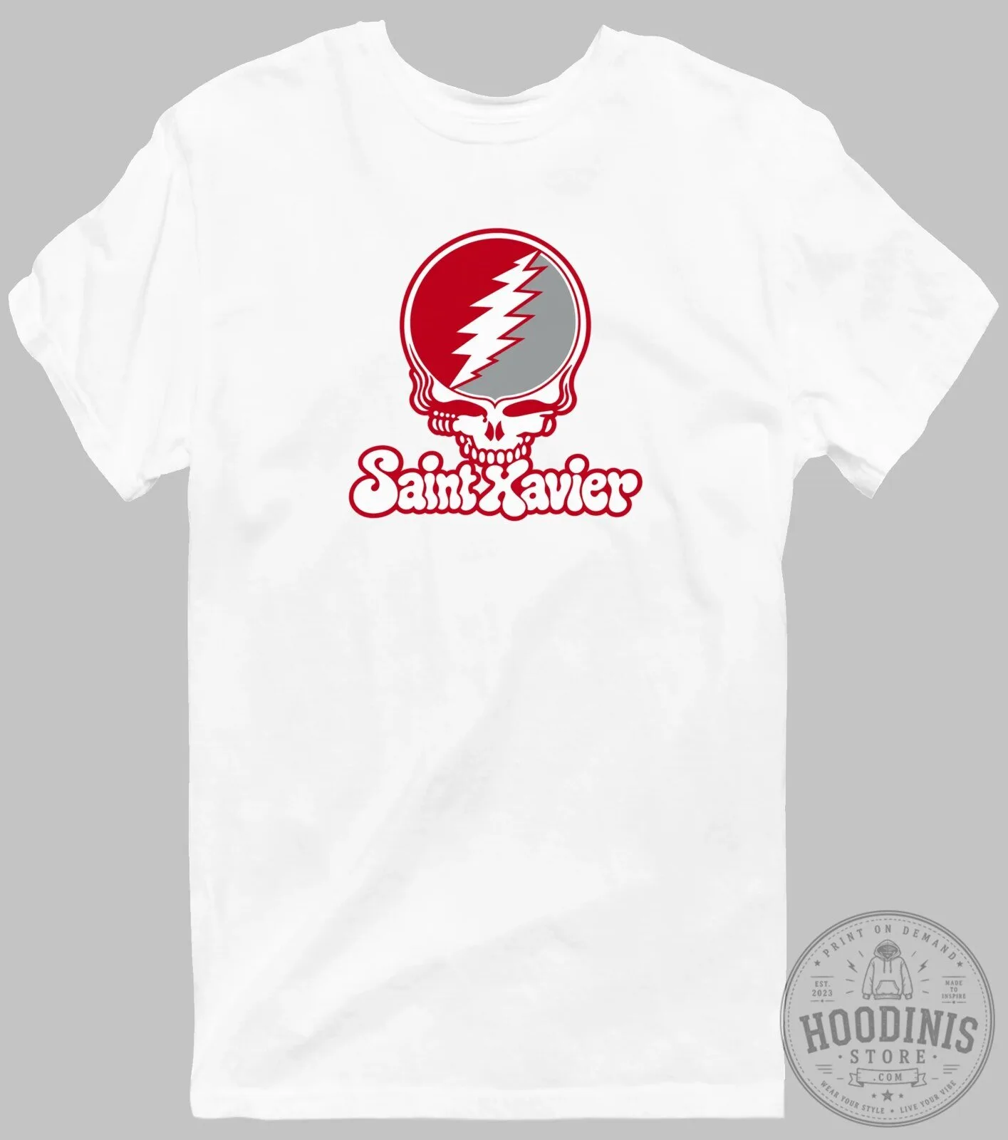Saint Xavier University Steal Your Face Grateful Dead Inspired T-Shirt 27 Saint Xavier University Steal Your Face Grateful Dead Inspired T-Shirt