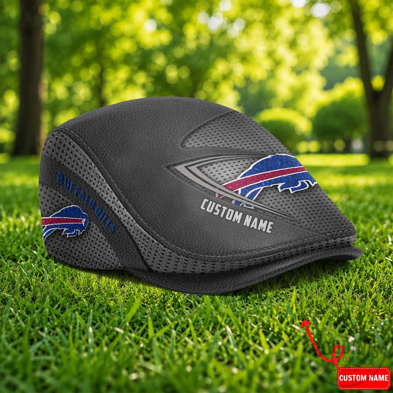 Buffalo Bills NFL Football Team Custom Name Flat Cap Hat 7 Buffalo Bills NFL Football Team Custom Name Flat Cap Hat