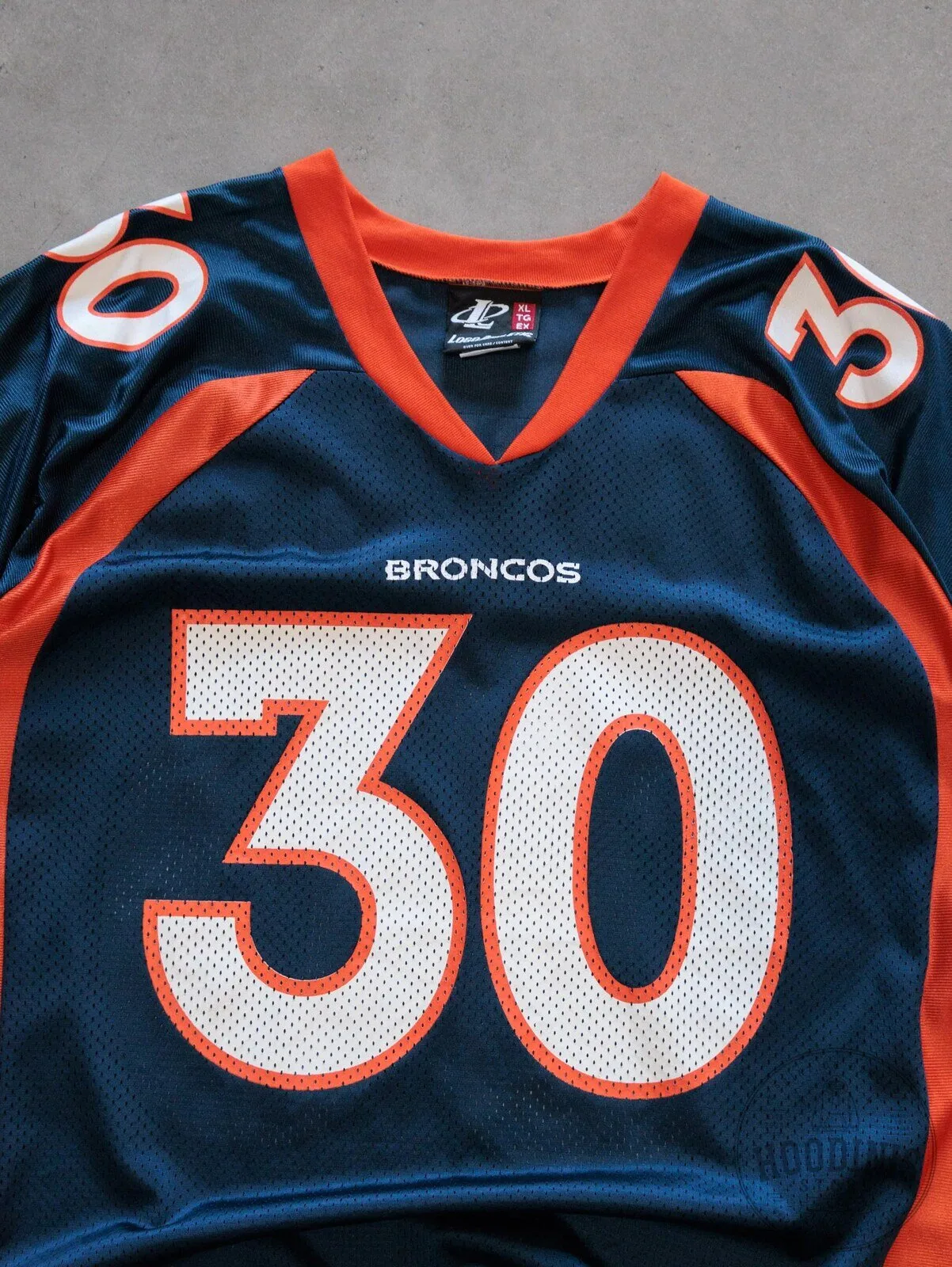 Vintage Denver Broncos Terrell Davis Number 30 Navy Blue Football Jersey 10 Vintage Denver Broncos Terrell Davis Number 30 Navy Blue Football Jersey