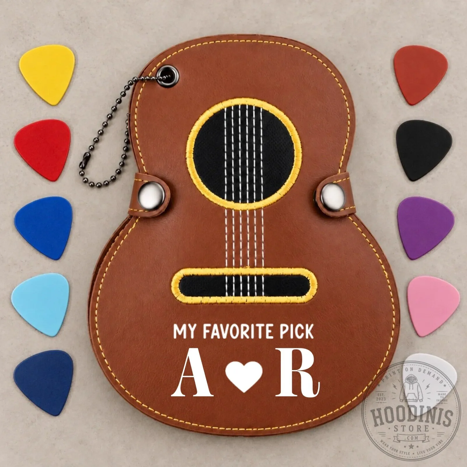 Personalized Guitar Pick Holder Case with Custom Initials, My Favorite Pick Gift 15 Personalized Guitar Pick Holder Case with Custom Initials, My Favorite Pick Gift