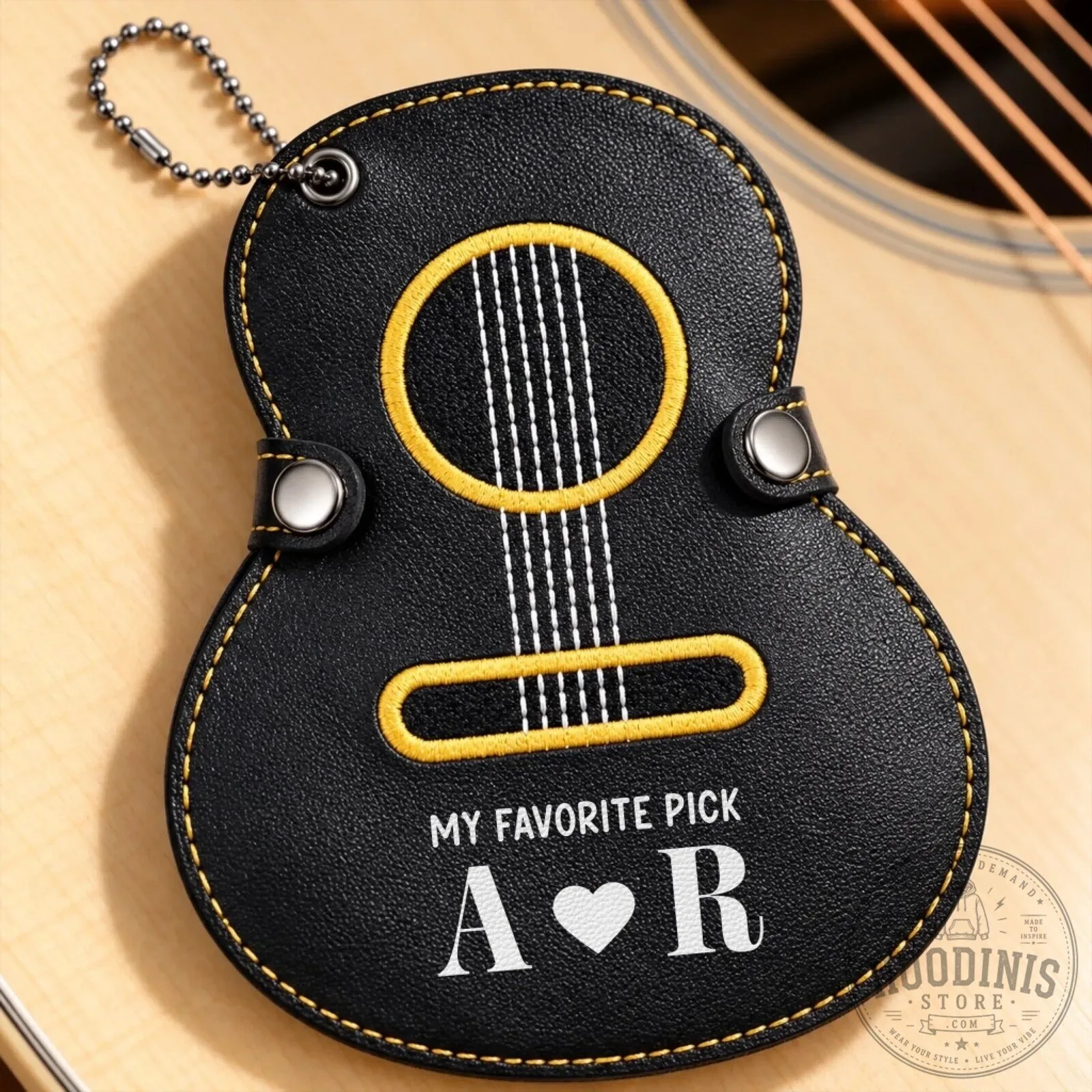 Personalized Guitar Pick Holder Case with Custom Initials, My Favorite Pick Gift 18 Personalized Guitar Pick Holder Case with Custom Initials, My Favorite Pick Gift