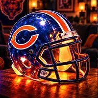 Miami Dolphins Football Helmet LED Lamp - NFL Team Light Up Decor 55 Miami Dolphins Football Helmet LED Lamp - NFL Team Light Up Decor