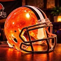 Miami Dolphins Football Helmet LED Lamp - NFL Team Light Up Decor 57 Miami Dolphins Football Helmet LED Lamp - NFL Team Light Up Decor