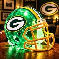 Miami Dolphins Football Helmet LED Lamp - NFL Team Light Up Decor 61 Miami Dolphins Football Helmet LED Lamp - NFL Team Light Up Decor