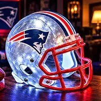 Miami Dolphins Football Helmet LED Lamp - NFL Team Light Up Decor 71 Miami Dolphins Football Helmet LED Lamp - NFL Team Light Up Decor