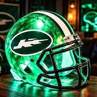 Miami Dolphins Football Helmet LED Lamp - NFL Team Light Up Decor 74 Miami Dolphins Football Helmet LED Lamp - NFL Team Light Up Decor