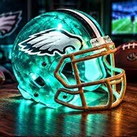 Miami Dolphins Football Helmet LED Lamp - NFL Team Light Up Decor 75 Miami Dolphins Football Helmet LED Lamp - NFL Team Light Up Decor