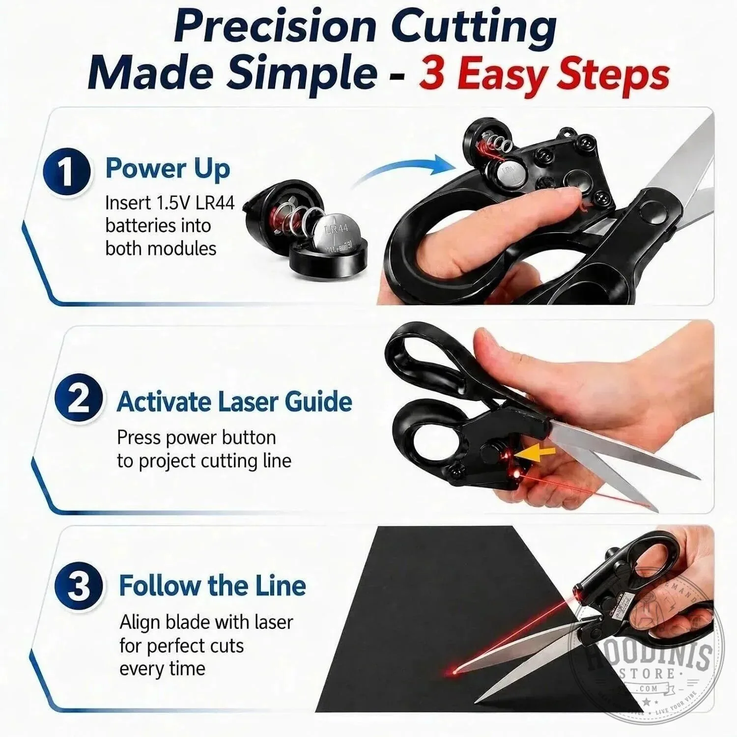 Laser Guided Scissors for Fabric Cutting and Crafting Projects 10 Laser Guided Scissors for Fabric Cutting and Crafting Projects