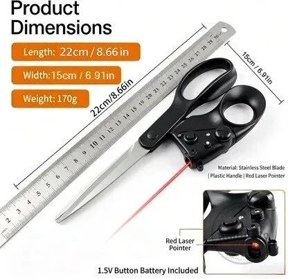 Laser Guided Scissors for Fabric Cutting and Crafting Projects 15 Laser Guided Scissors for Fabric Cutting and Crafting Projects