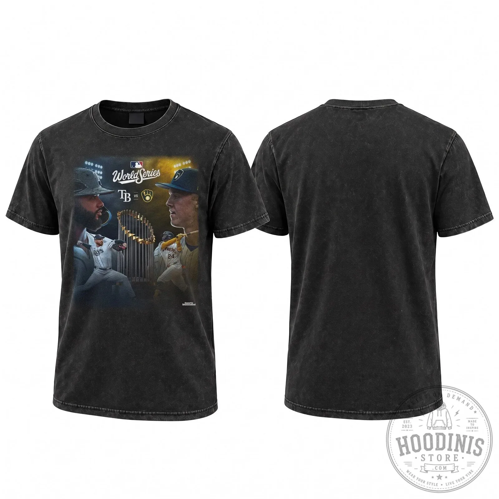 Tampa Bay Rays vs Milwaukee Brewers 2026 World Series Matchup T-Shirt
