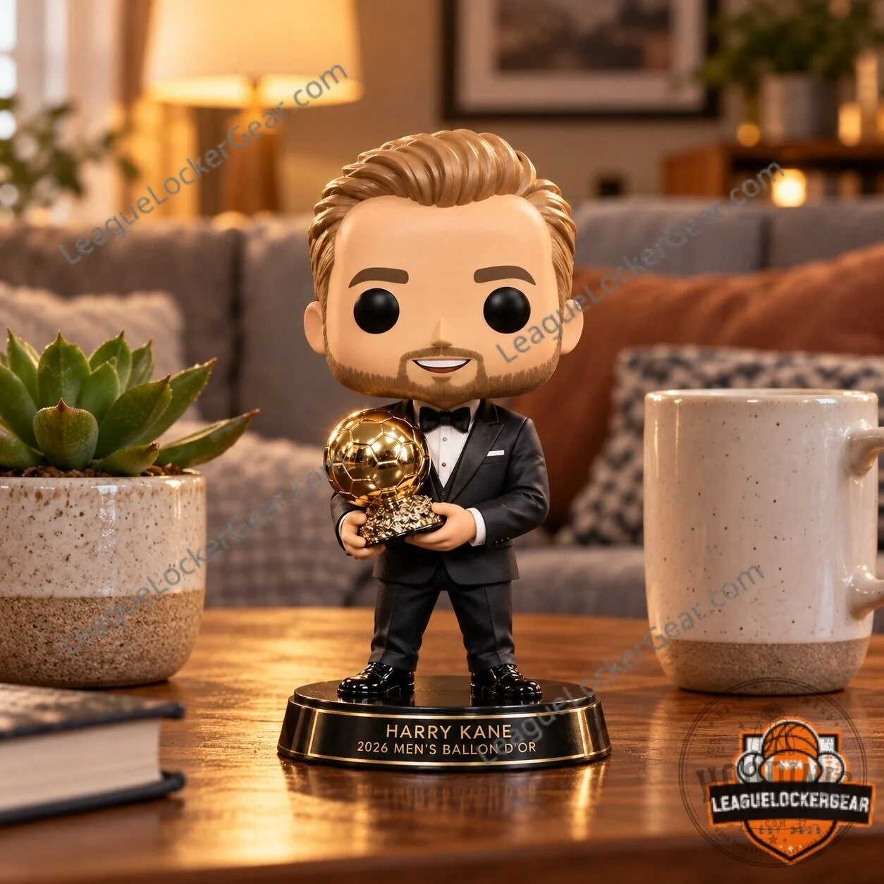 Harry Kane 2026 Men's Ballon d'Or Football Player Collectible Figurine 11 Harry Kane 2026 Men